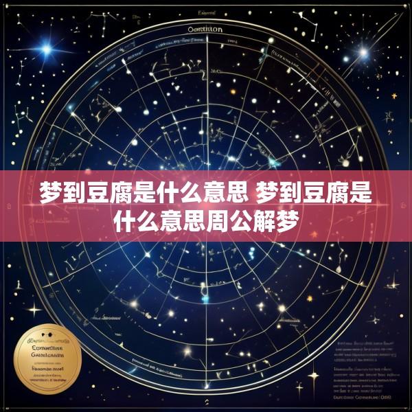 梦到豆腐是什么意思 梦到豆腐是什么意思周公解梦
