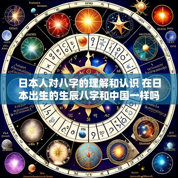 日本人对八字的理解和认识 在日本出生的生辰八字和中国一样吗