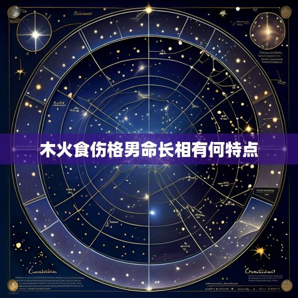 木火食伤格男命长相有何特点