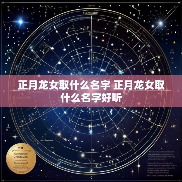正月龙女取什么名字 正月龙女取什么名字好听