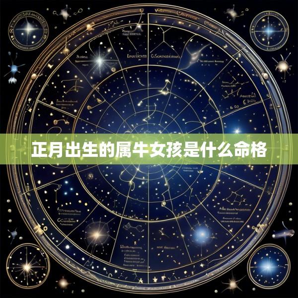 正月出生的属牛女孩是什么命格