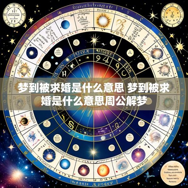 梦到被求婚是什么意思 梦到被求婚是什么意思周公解梦