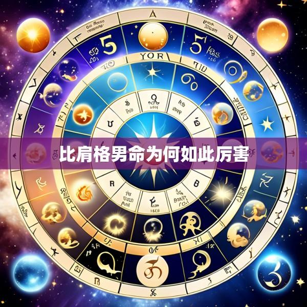 比肩格男命为何如此厉害