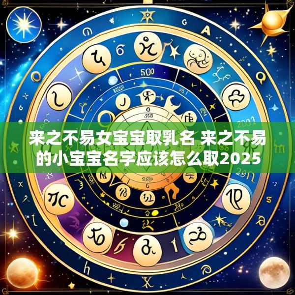 来之不易女宝宝取乳名 来之不易的小宝宝名字应该怎么取2025