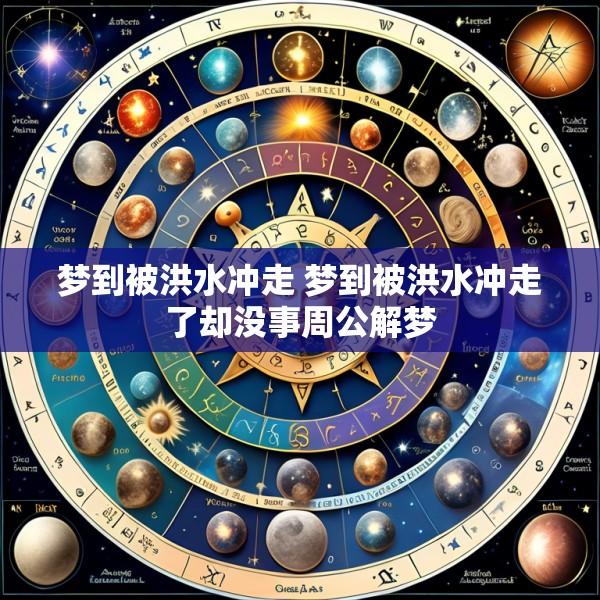 梦到被洪水冲走 梦到被洪水冲走了却没事周公解梦