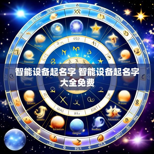 智能设备起名字 智能设备起名字大全免费