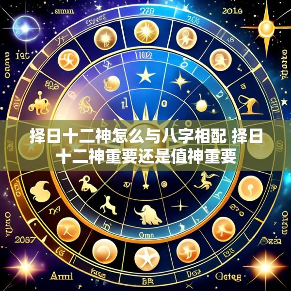 择日十二神怎么与八字相配 择日十二神重要还是值神重要