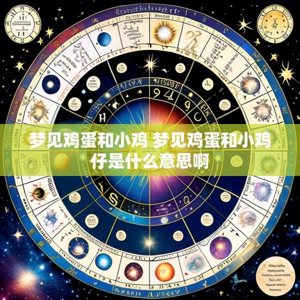 梦见鸡蛋和小鸡 梦见鸡蛋和小鸡仔是什么意思啊