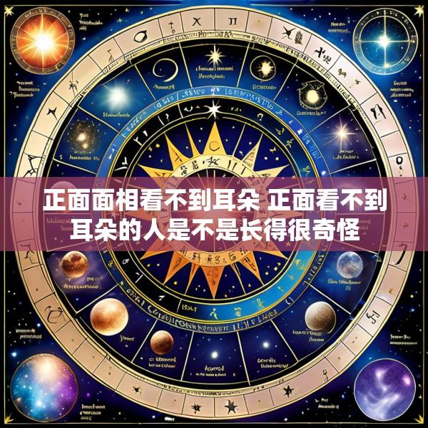 正面面相看不到耳朵 正面看不到耳朵的人是不是长得很奇怪