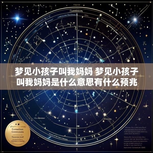 梦见小孩子叫我妈妈 梦见小孩子叫我妈妈是什么意思有什么预兆