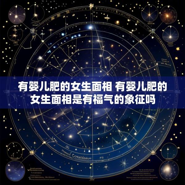 有婴儿肥的女生面相 有婴儿肥的女生面相是有福气的象征吗