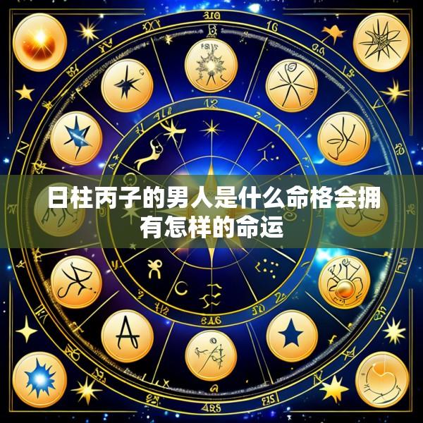 日柱丙子的男人是什么命格会拥有怎样的命运