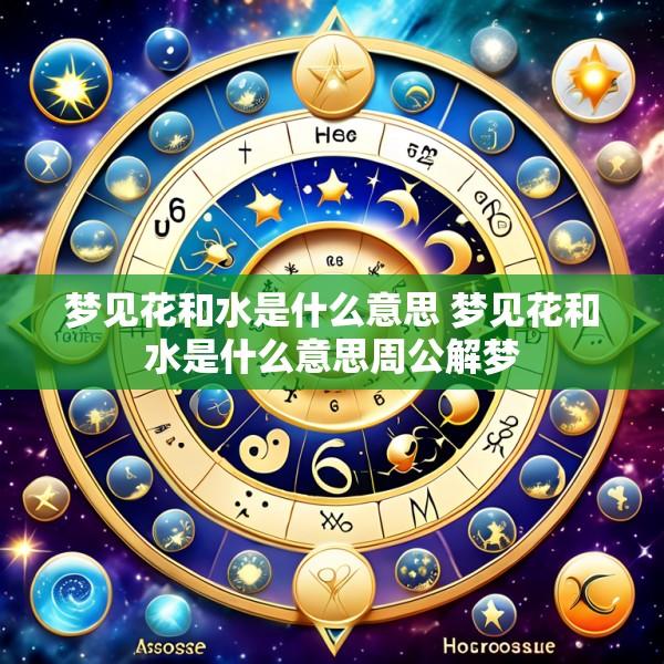 梦见花和水是什么意思 梦见花和水是什么意思周公解梦