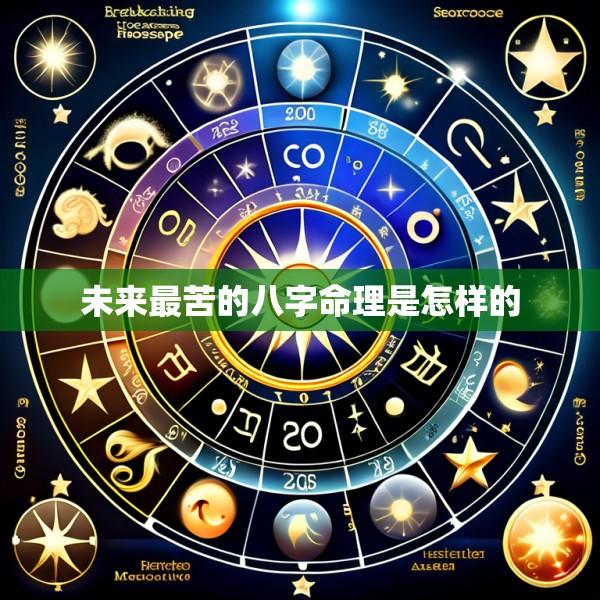未来最苦的八字命理是怎样的