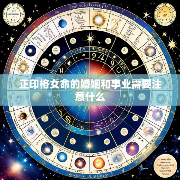 正印格女命的婚姻和事业需要注意什么
