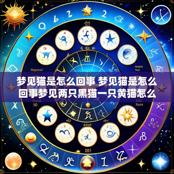 梦见猫是怎么回事 梦见猫是怎么回事梦见两只黑猫一只黄猫怎么回事