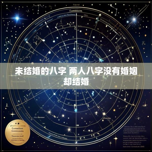 未结婚的八字 两人八字没有婚姻却结婚