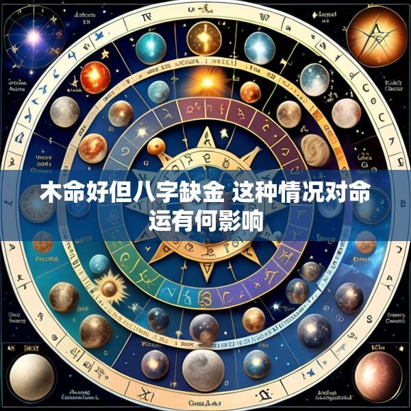 木命好但八字缺金 这种情况对命运有何影响