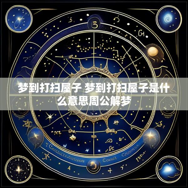 梦到打扫屋子 梦到打扫屋子是什么意思周公解梦