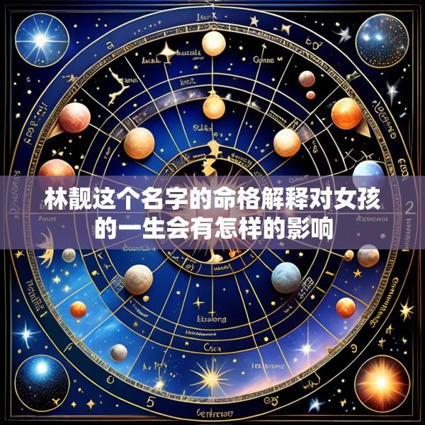 林靓这个名字的命格解释对女孩的一生会有怎样的影响