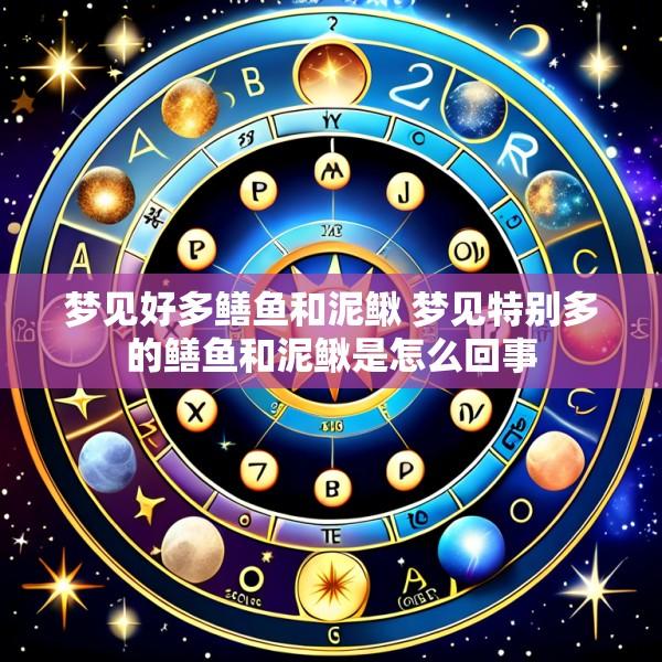 梦见好多鳝鱼和泥鳅 梦见特别多的鳝鱼和泥鳅是怎么回事
