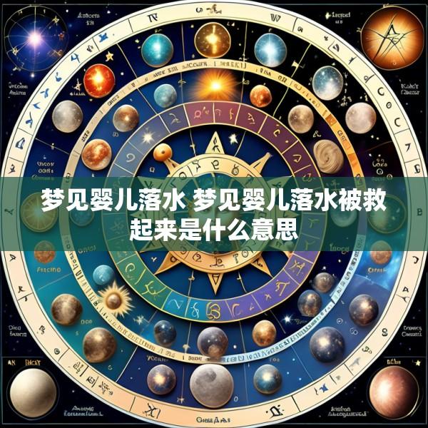 梦见婴儿落水 梦见婴儿落水被救起来是什么意思
