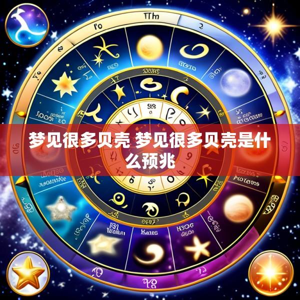 梦见很多贝壳 梦见很多贝壳是什么预兆