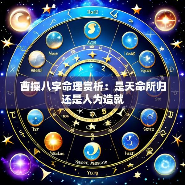 曹操八字命理赏析：是天命所归还是人为造就