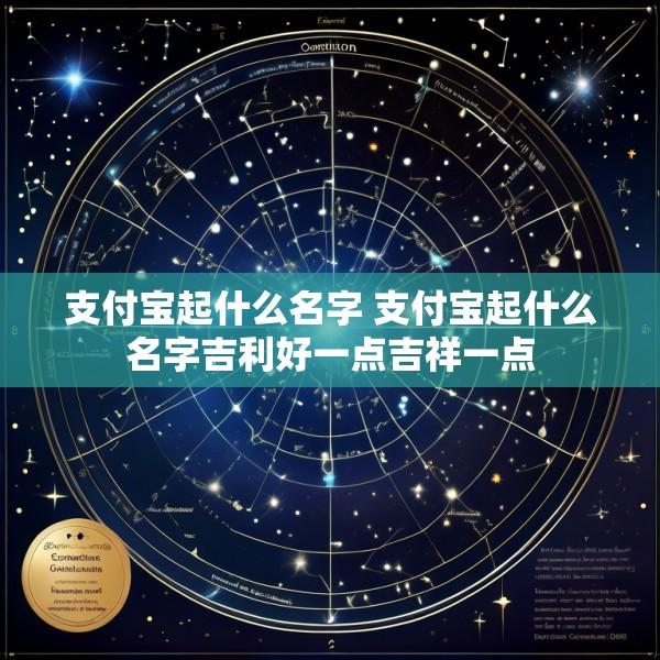 支付宝起什么名字 支付宝起什么名字吉利好一点吉祥一点