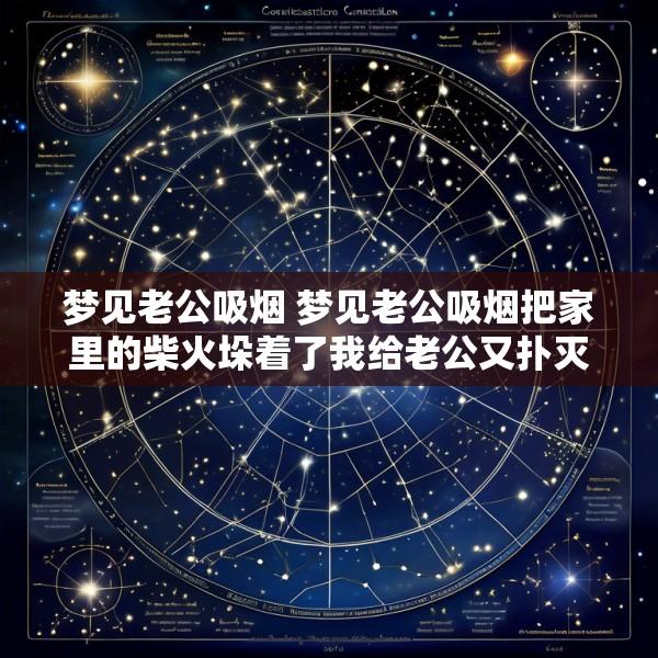 梦见老公吸烟 梦见老公吸烟把家里的柴火垛着了我给老公又扑灭了