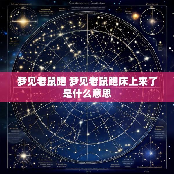 梦见老鼠跑 梦见老鼠跑床上来了是什么意思