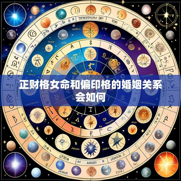 正财格女命和偏印格的婚姻关系会如何
