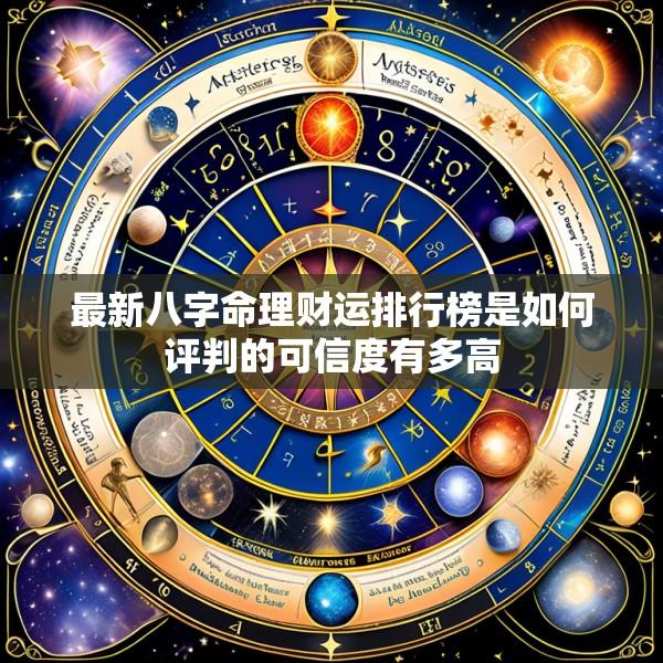 最新八字命理财运排行榜是如何评判的可信度有多高