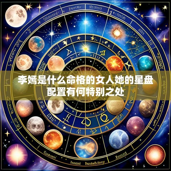 李嫣是什么命格的女人她的星盘配置有何特别之处