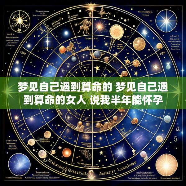 梦见自己遇到算命的 梦见自己遇到算命的女人 说我半年能怀孕