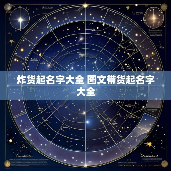 炸货起名字大全 图文带货起名字大全