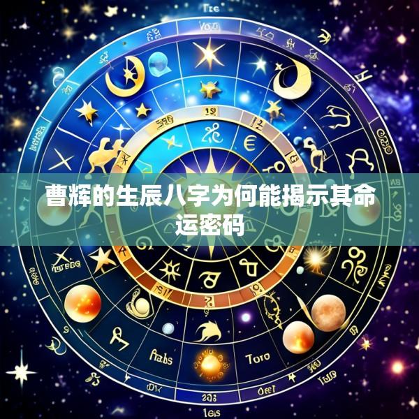 曹辉的生辰八字为何能揭示其命运密码