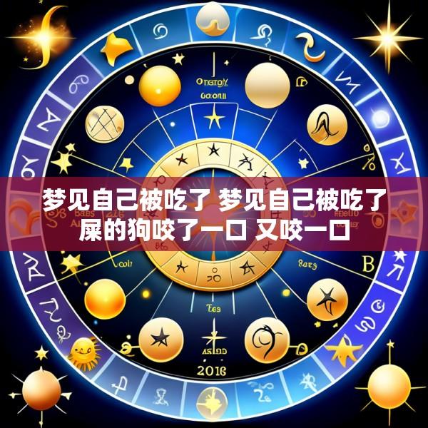 梦见自己被吃了 梦见自己被吃了屎的狗咬了一口 又咬一口