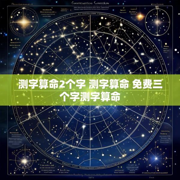 测字算命2个字 测字算命 免费三个字测字算命