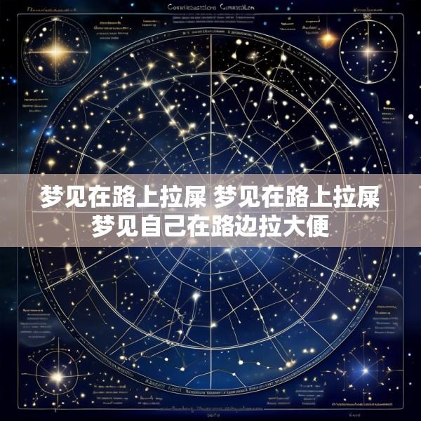 梦见在路上拉屎 梦见在路上拉屎梦见自己在路边拉大便