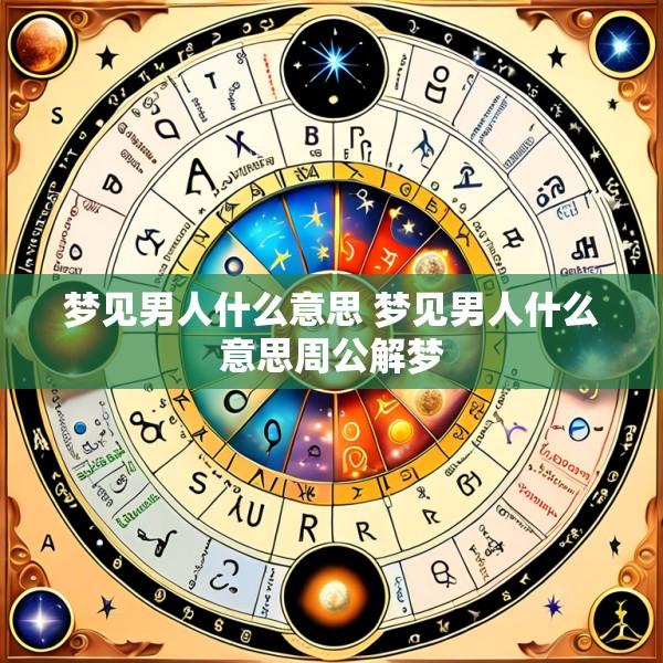 梦见男人什么意思 梦见男人什么意思周公解梦