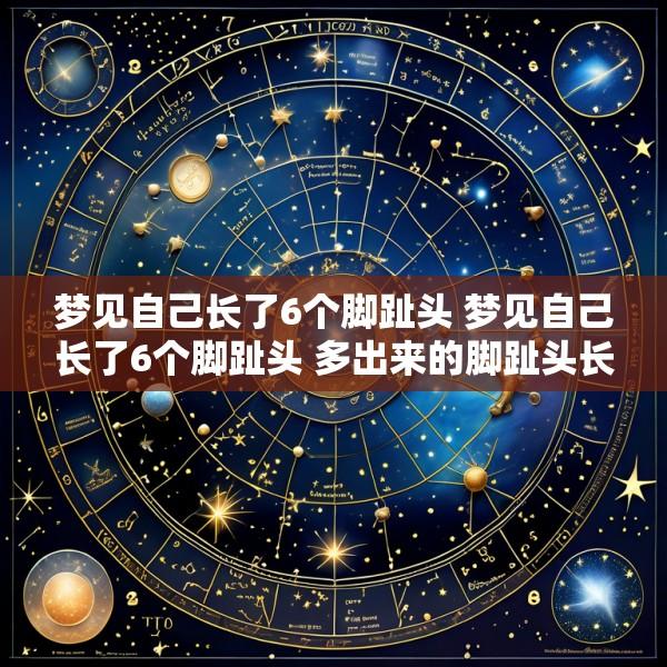 梦见自己长了6个脚趾头 梦见自己长了6个脚趾头 多出来的脚趾头长反了