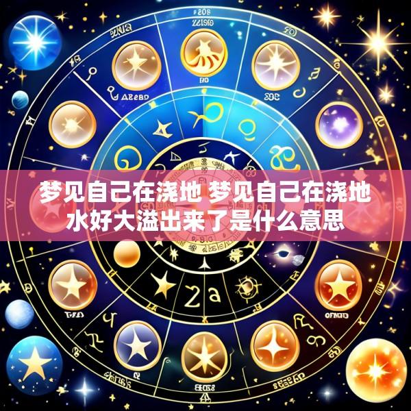 梦见自己在浇地 梦见自己在浇地水好大溢出来了是什么意思