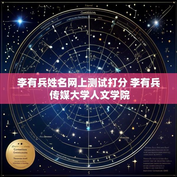 李有兵姓名网上测试打分 李有兵 传媒大学人文学院