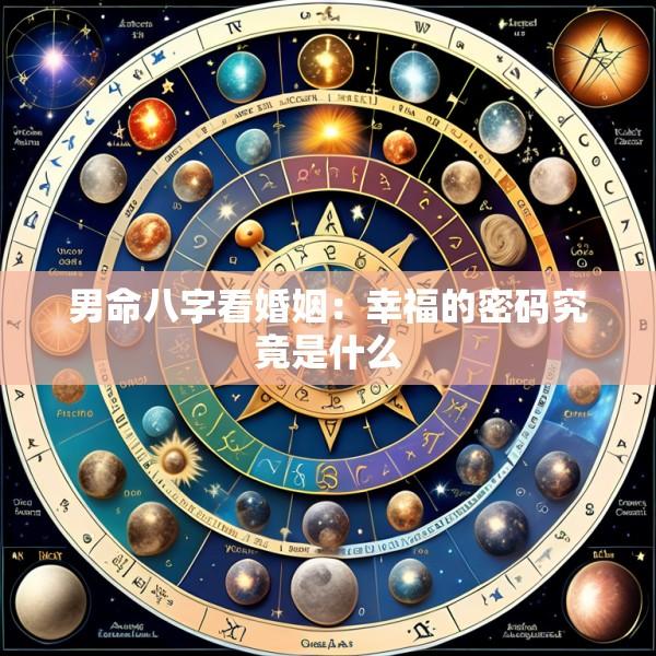 男命八字看婚姻：幸福的密码究竟是什么