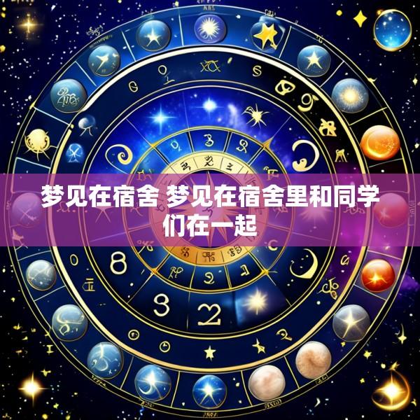 梦见在宿舍 梦见在宿舍里和同学们在一起