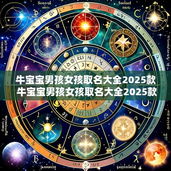 牛宝宝男孩女孩取名大全2025款 牛宝宝男孩女孩取名大全2025款怎么取