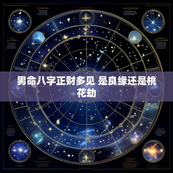 男命八字正财多见 是良缘还是桃花劫
