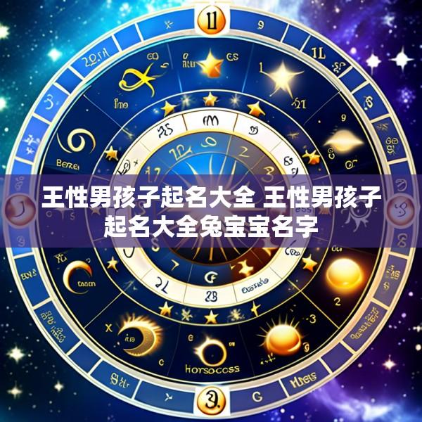 王性男孩子起名大全 王性男孩子起名大全兔宝宝名字