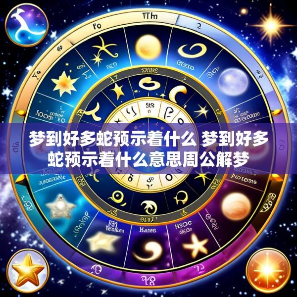 梦到好多蛇预示着什么 梦到好多蛇预示着什么意思周公解梦